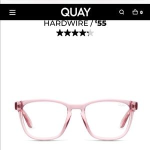 Quay blue light hardwire glasses